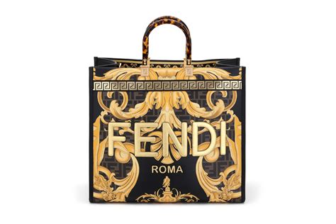 fendi versace collab bags|Versace and Fendi adv.